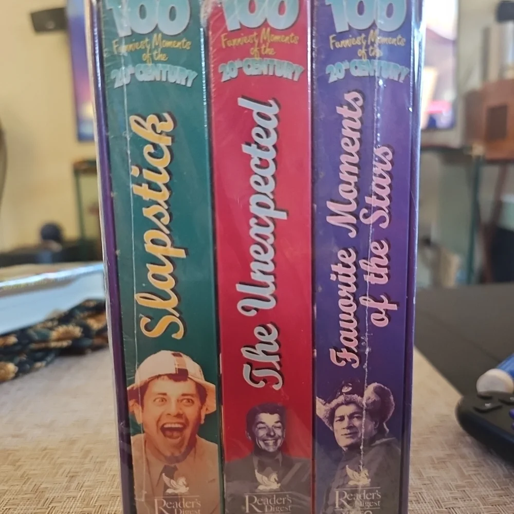 Reader's Digest 3 VHS Collection - The 100 Funniest Moments of the 20th Century